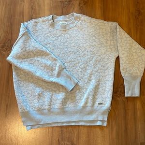 Abercrombie & Fitch Soft A&F Collection animal print sweater